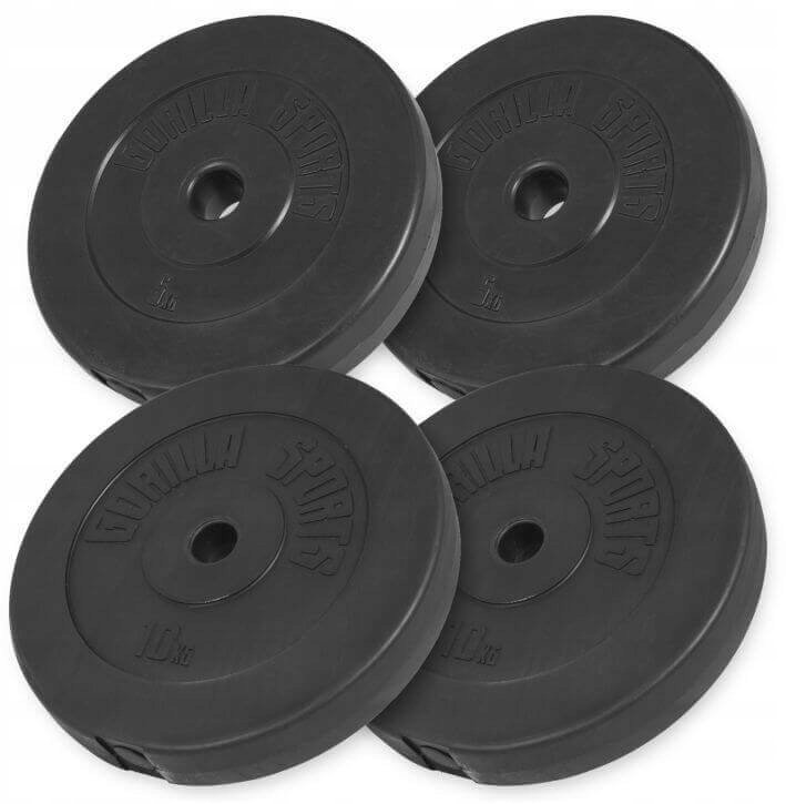 Zestaw 30 kg obciążenia bitumiczne 30 mm