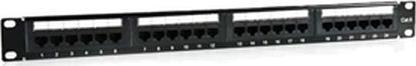Patch panel 19" 1U 24x RJ45 UTP Kat. 6 (ARAP19C624UTP)