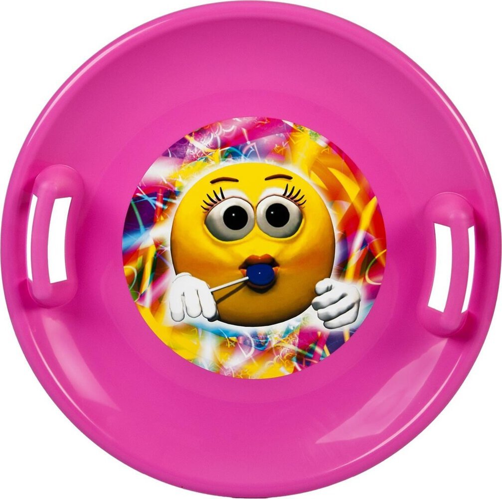 Enero Ślizg talerz zjazdowy ufo różowy rozmiar M