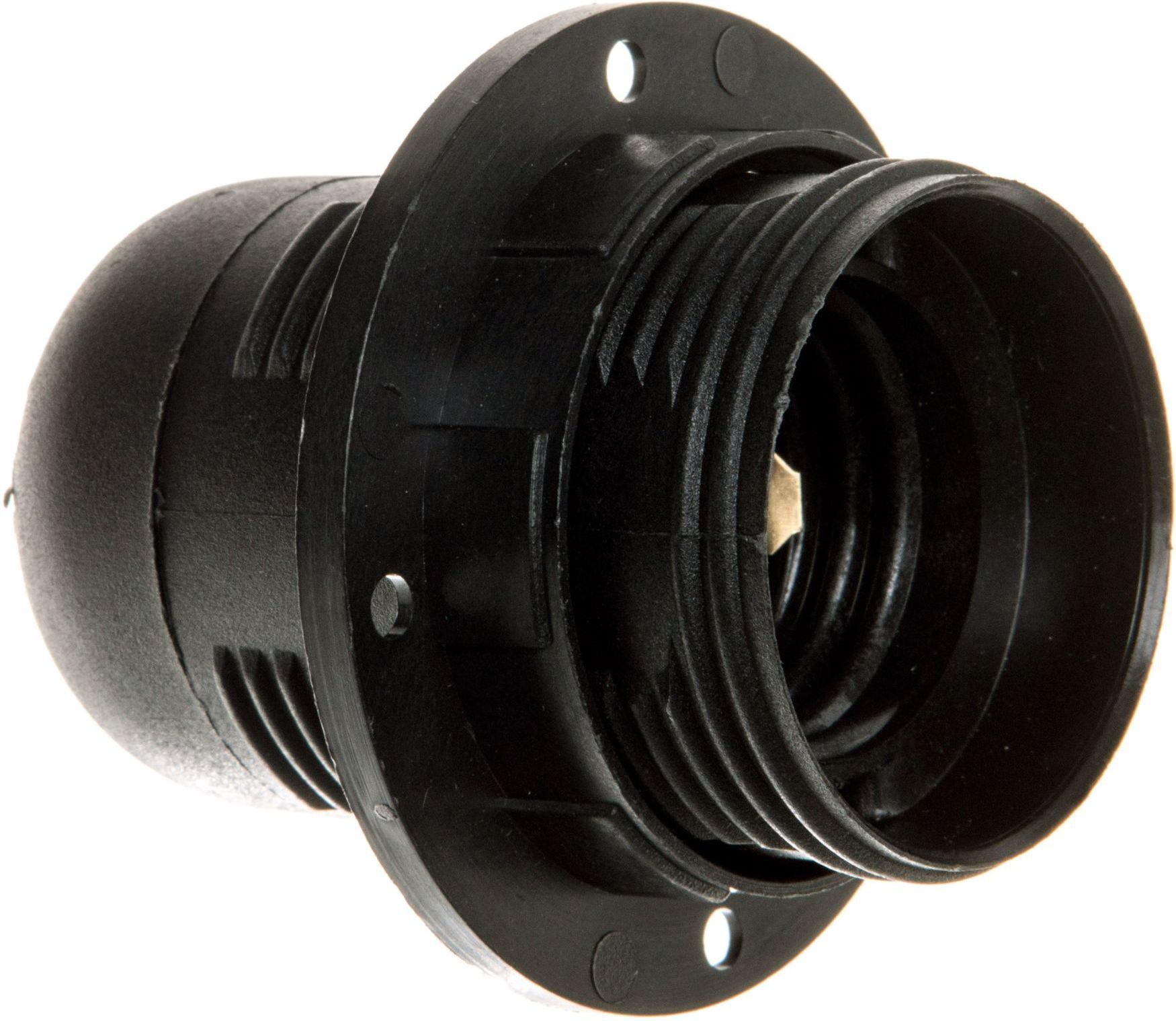 Kontakt-Simon Oprawka izolacyjna E27 z gwintem zewnetrznym czarna OTE27-01T (TOF-27012Txx-010)