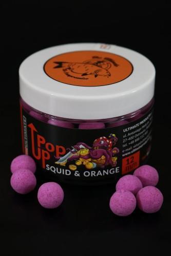 Ultimate Products The Ultimate Pop Up Squid Orange 15 mm - kulki pływające