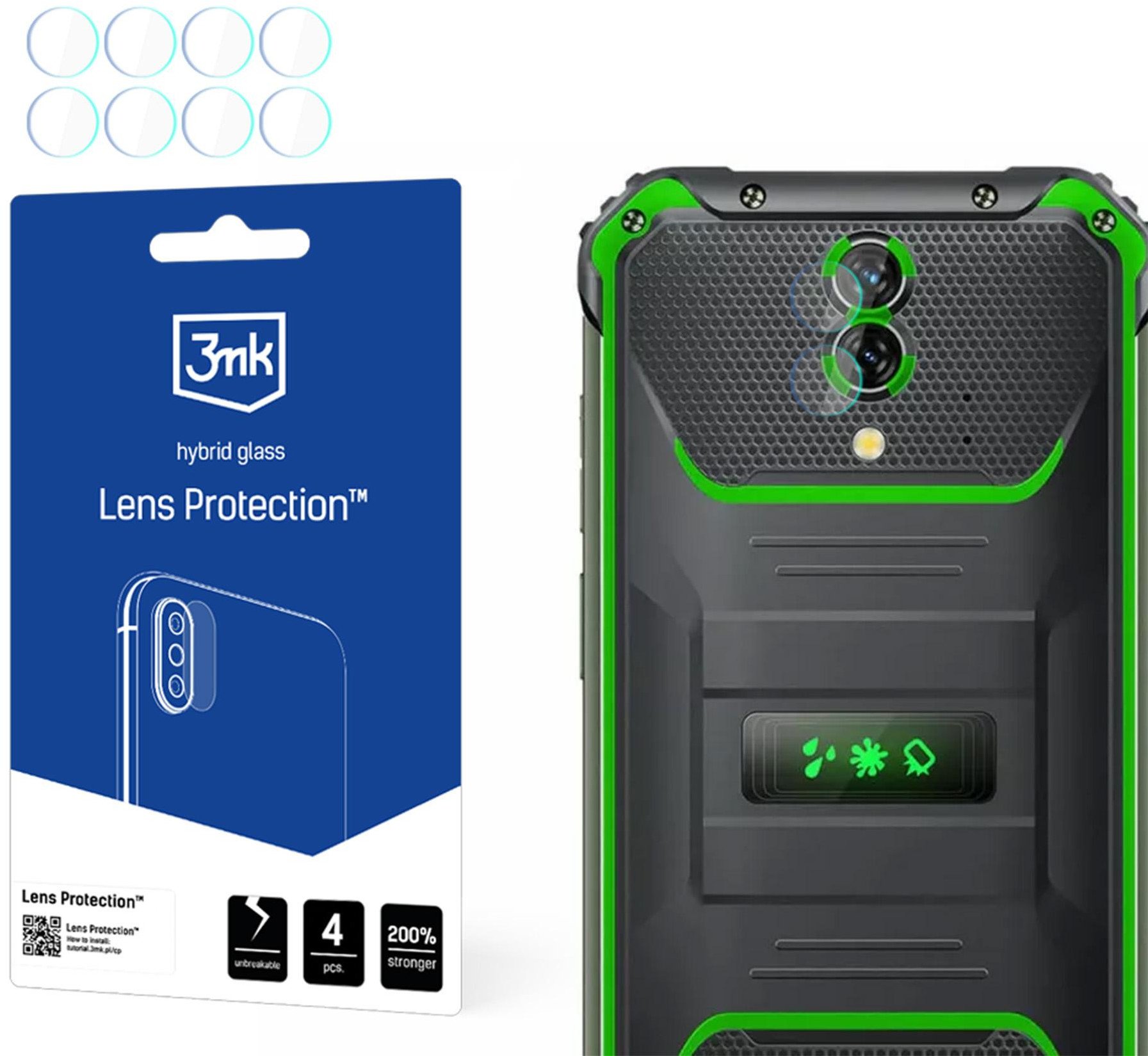 BLACKVIEW BV7200 - 3MK LENS PROTECTION