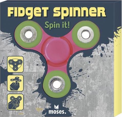 Moses Finger Spinner - Różowy - Zabawka zręcznościowa