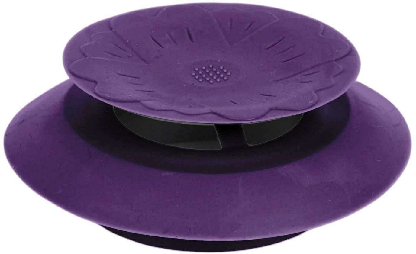 INTESI KOREK DO ZLEWU SILIKONOWY FIOLETOWY