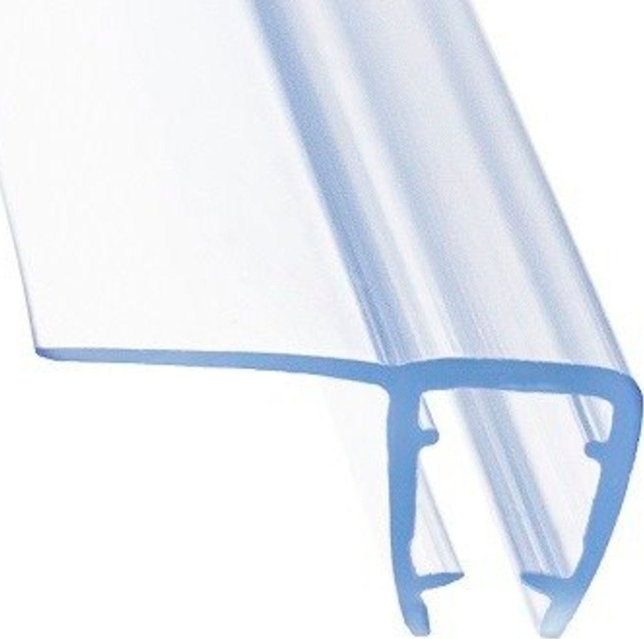 Uszczelka piórkowa do drzwi bezbarwna 8mm, 2m, 2szt