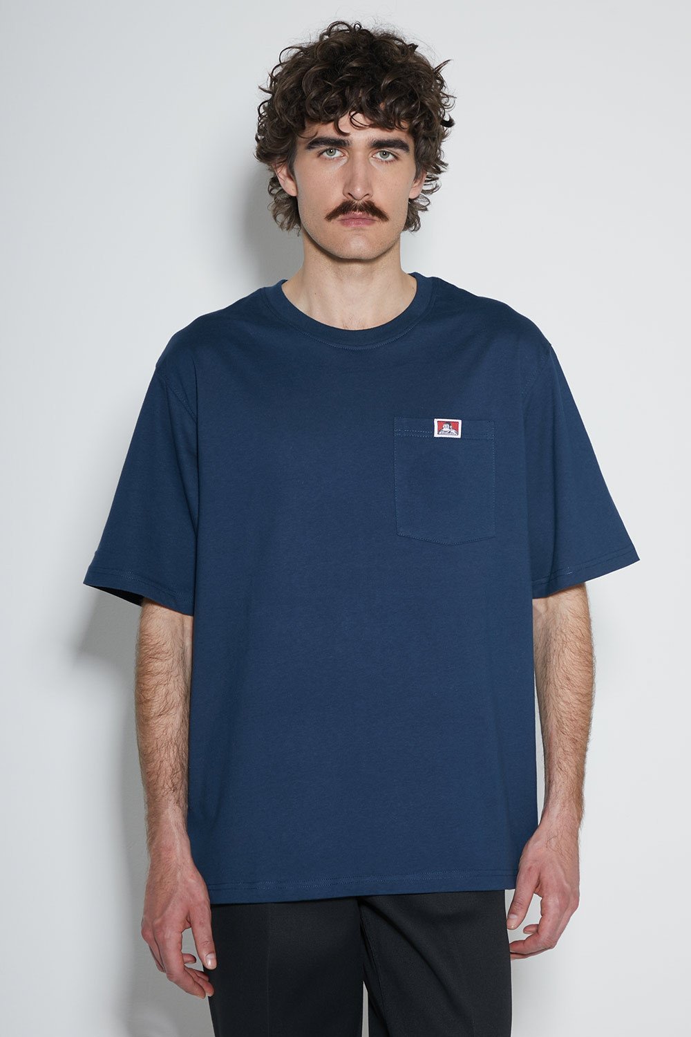 Koszulka Ben Davis Heavy SS Duty Pocket Navy