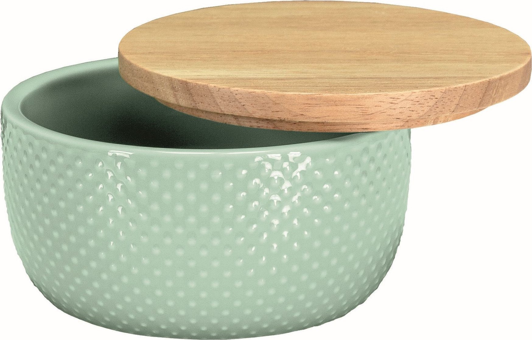 Kleine Wolke Kleine Wolke Dotty Pojemnik zielony