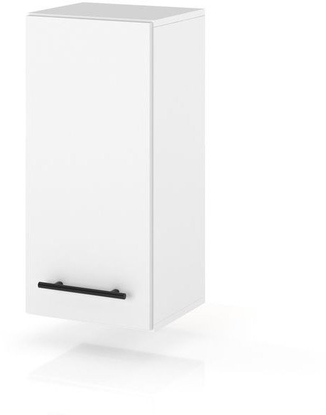 szafka kuchenna wisząca modułowa nowoczesna z uchwytami 30cm spremium biały