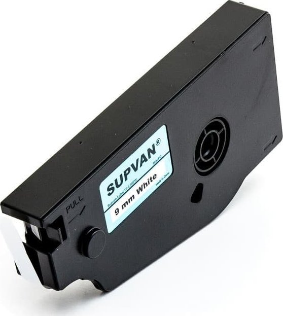 SUPVAN TECHNOLOGY Taśma samoprzylepna biała 9mm 16m TP-L09EW