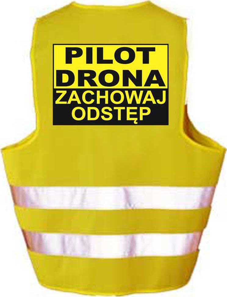 libres Kamizelka Odblaskowa Ostrzegawcza Pilot Drona