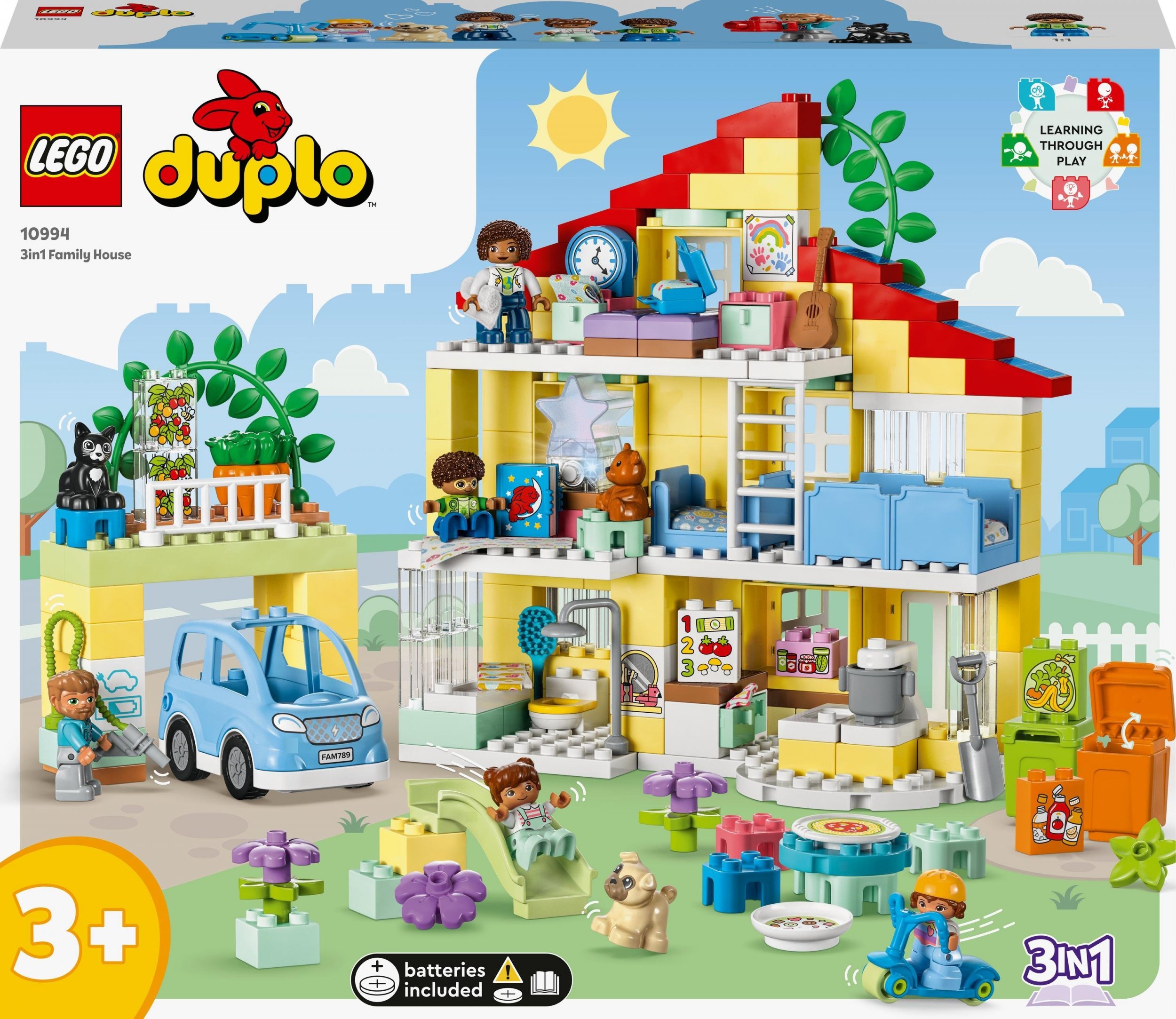 LEGO Duplo Dom rodzinny 3 w 1 (10994)