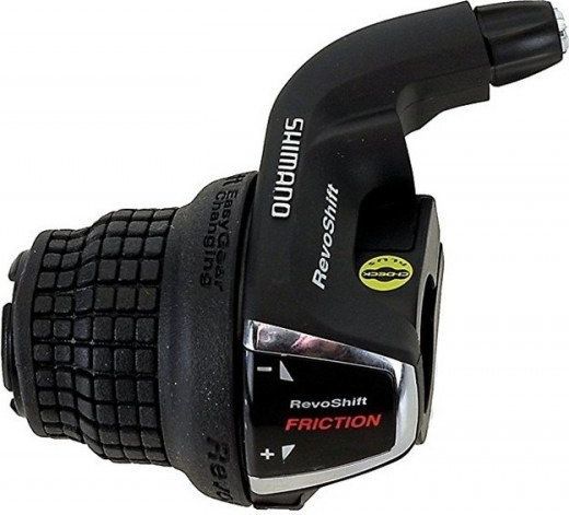 Shimano Dźwignia przerzutki Shimano Revo Shifter RS-35-3-rzędowa bez index Uniwersalny