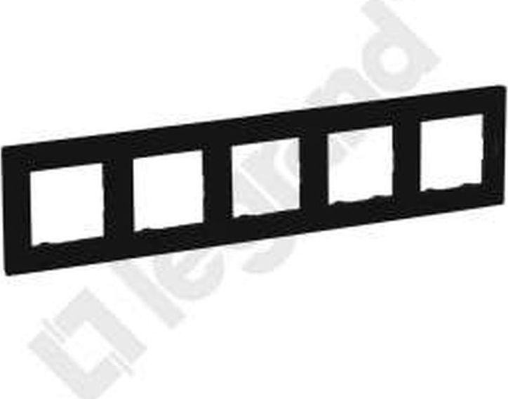 Legrand Niloe Step - ramka pięciokrotna 5x- kolor czarny 863595
