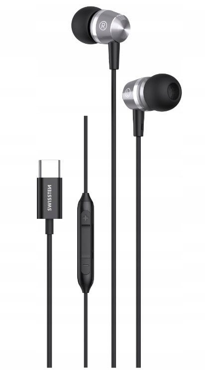 Swissten Metallic USB-C Headphones