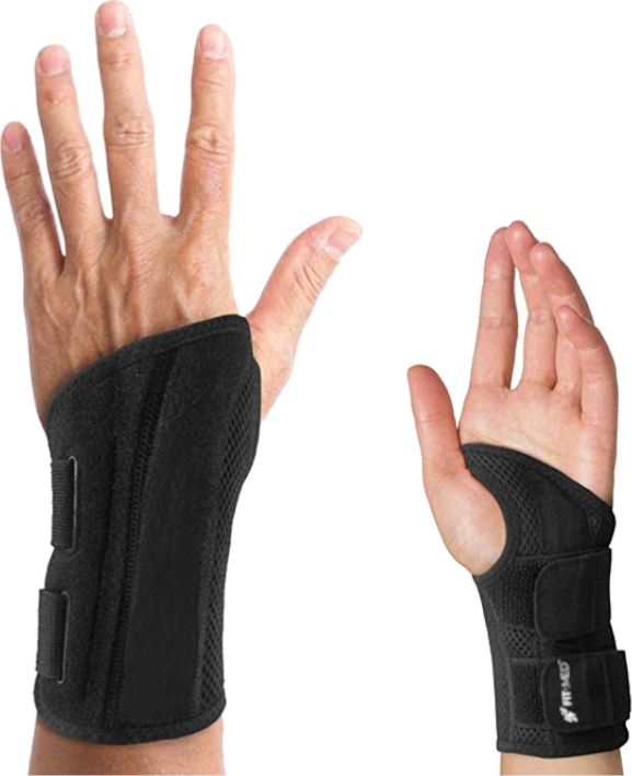 Fit4Med Neoprenowy Stabilizator Opaska Nadgarstka 2 Szyny
