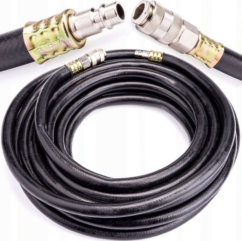 Wąż pneumatyczny przewód do kompresora 10x17mm 10m Powermat PM-WP-10T