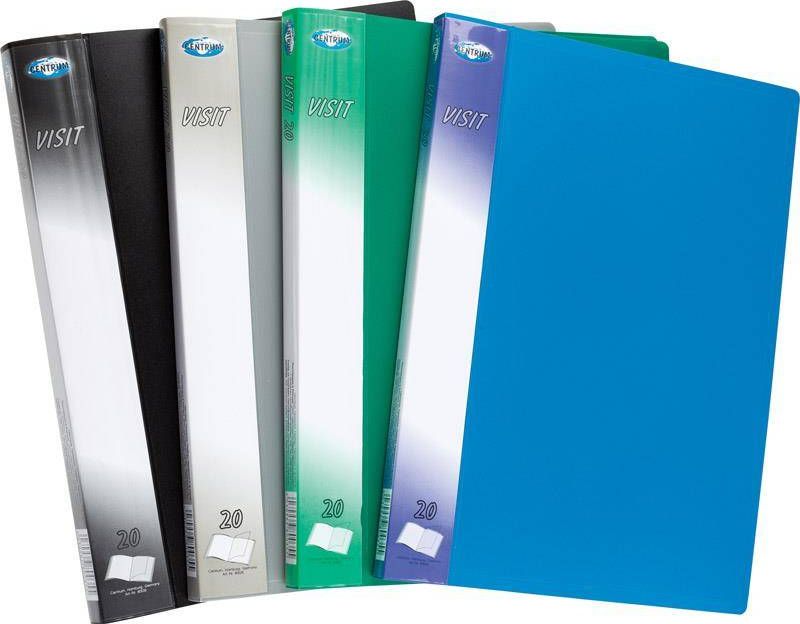 Centrum Album ofertowy A4 CENTRUM VISIT 80035 mix PVC 20 kieszeni