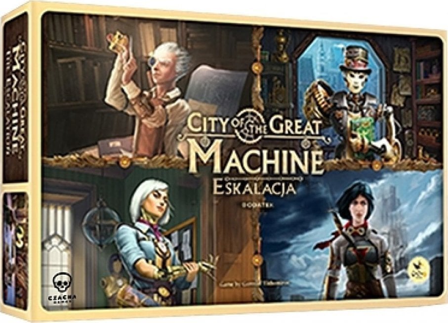 Czacha Games GRA CITY OF THE GREAT MACHINE: ESKALACJA dodatek - CZACHA GAMES