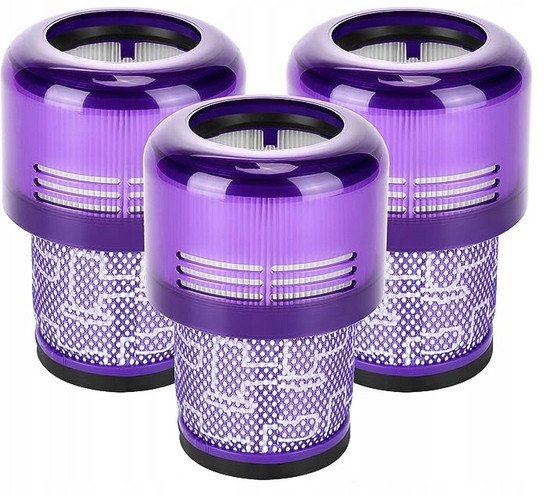 3x FILTR POWIETRZA ZMYWALNY DO DYSON V11 V15 Detect Absolute Animal Total