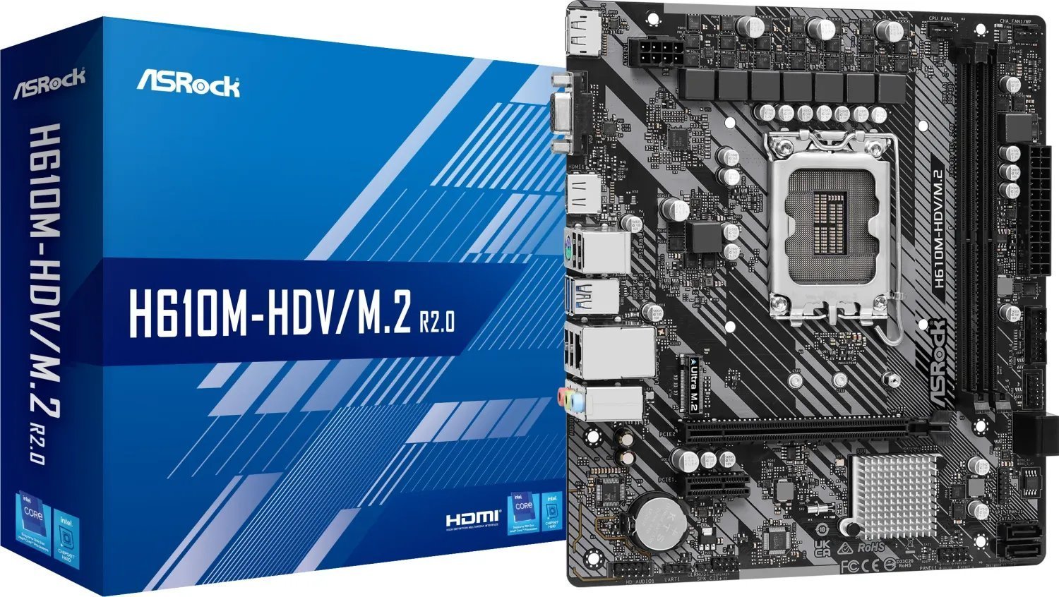 Płyta główna ASRock H610M-HDV/M.2 R2.0