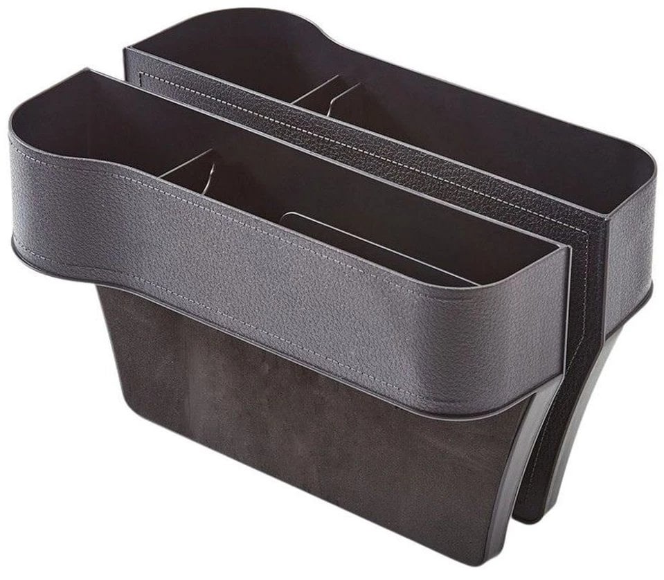 Organizer samochodowy między fotel czarny