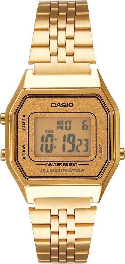 Zegarek Casio ZEGAREK MĘSKI CASIO A168WG-9W (zd088b) - KLASYKA