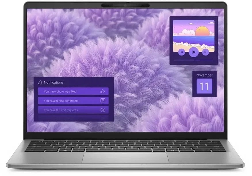 Laptop Dell I14-5441421001602SA Snapdragon X Plus X1P-64-100/14" WUXGA (1920x1200) AntiGlare/16GB/SSD 1TB SSD/BT/BLKB/Win 11 Titan Gray