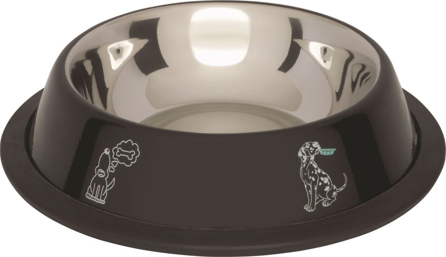 Barry King MISKA NA GUMIE, KOLOROWY NADRUK, CZARNA, 2,7 L