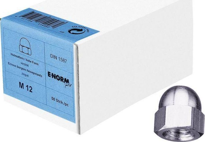 E-NORMpro DIN1587 6 ocynk.galwan. M10, opak.handl. E-NORMpro