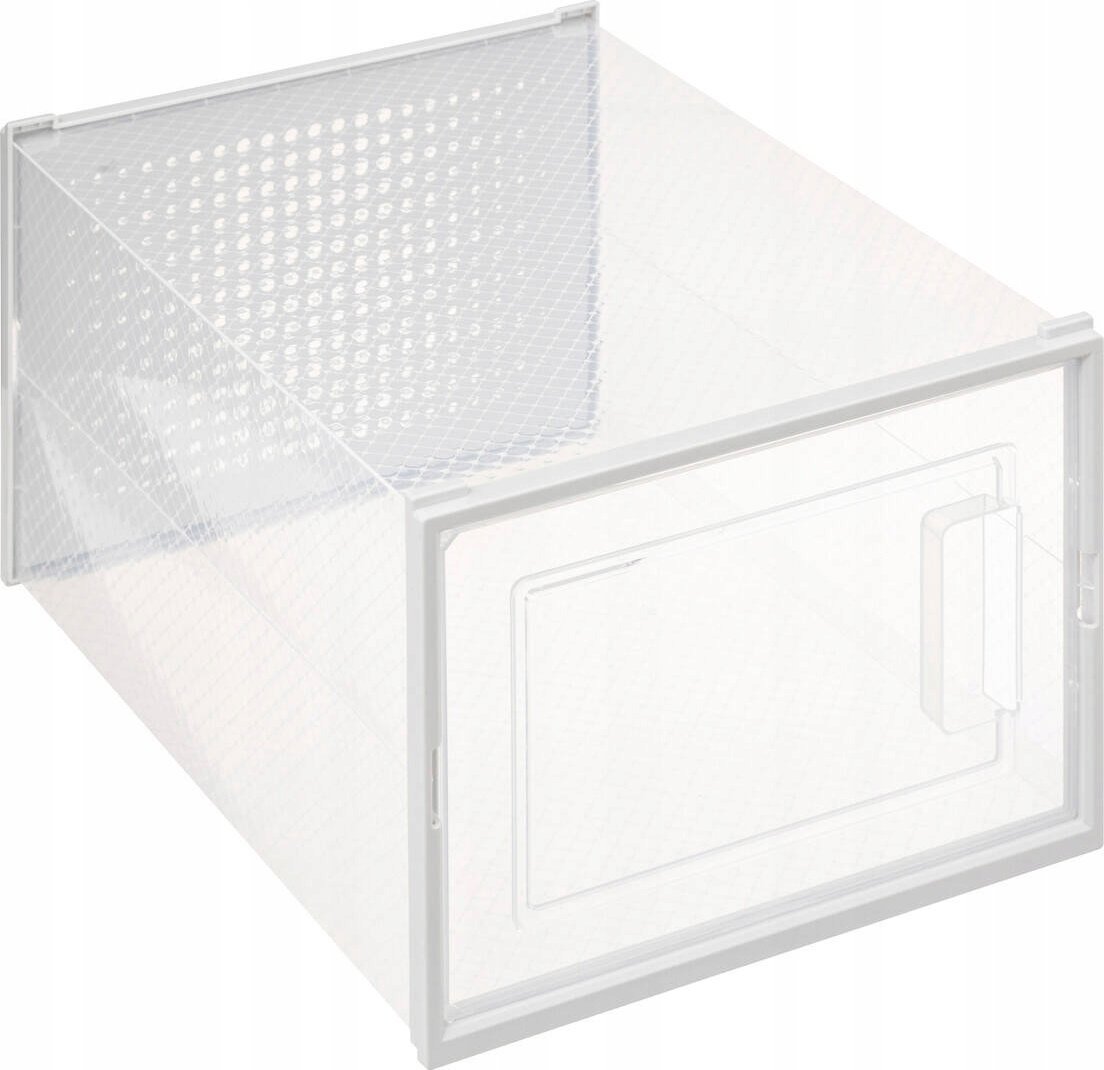 5five Przezroczyste pudełko na buty STAK, 23,2 x 33,5 x 14 cm