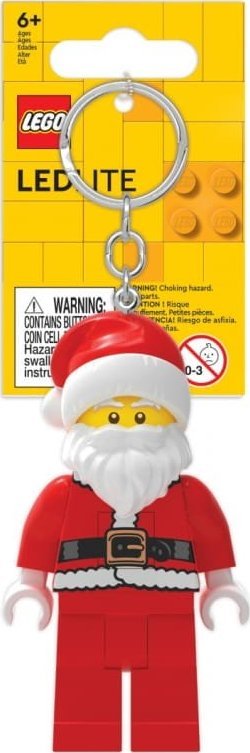 Breloczek LEGO LEGO Classic KE189 Brelok do kluczy z latarką Mikołaj