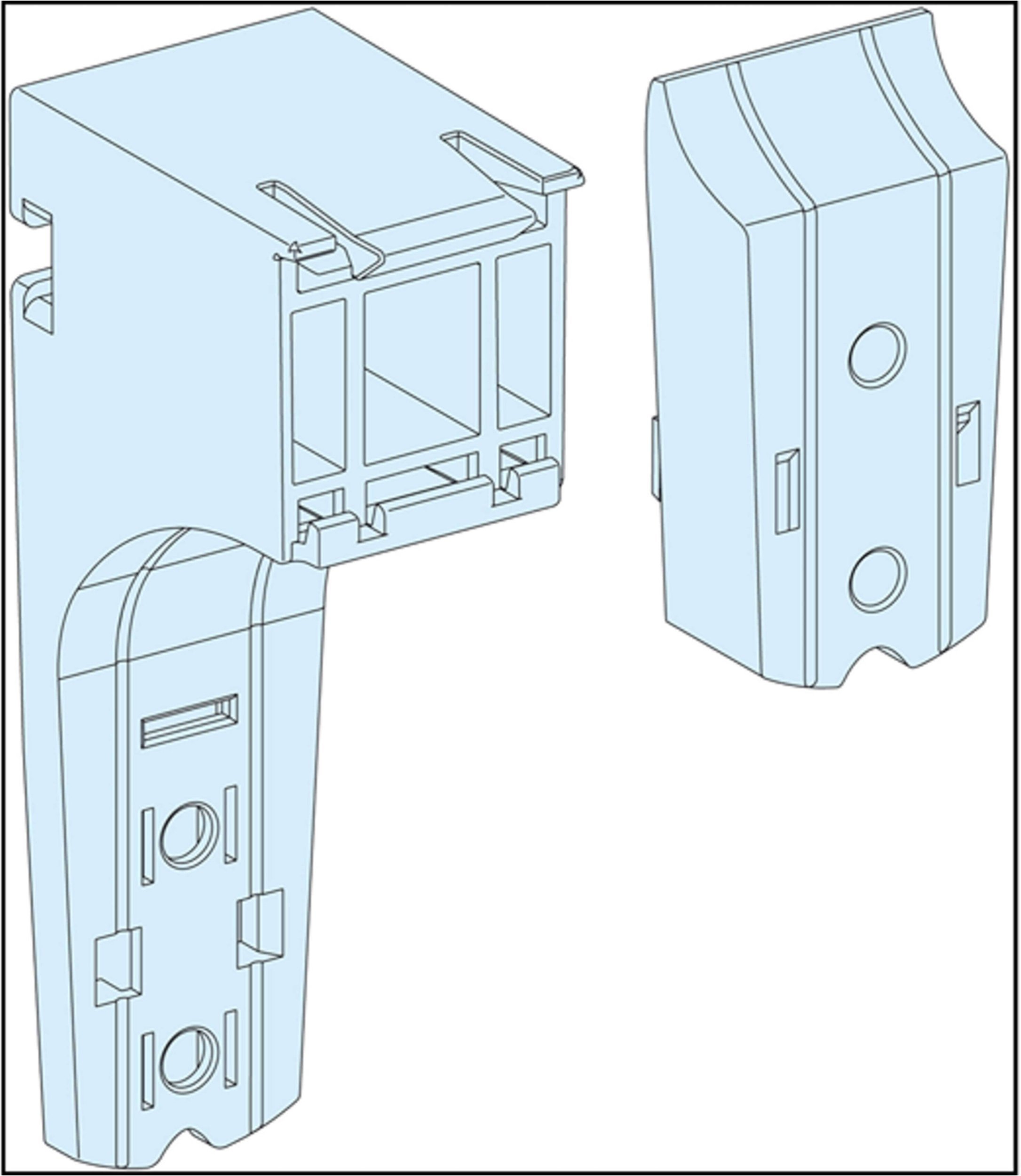 Schneider Prisma Set Zestaw wsporników regulowanych do korytek kablowych LVS04256 /10szt./