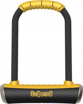 OnGuard Zapięcie rowerowe ONGUARD PitBull STD 8003KA U-LOCK gr.14mm roz.115mm*230mm - 5 x Klucze z kodem