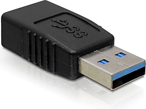 Adapter USB Delock USB - USB Czarny (65174)