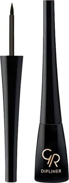 Golden Rose Golden Rose Liquid Eyeliner Dipliner (W) eyeliner Black 5ml