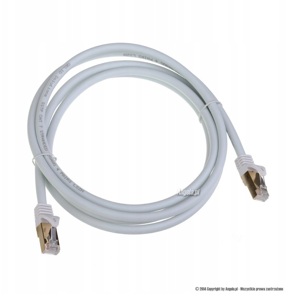 Gelid Patch Cable kabel sieciowy Cat.7 biały 2m (CA-CAT702W-01)