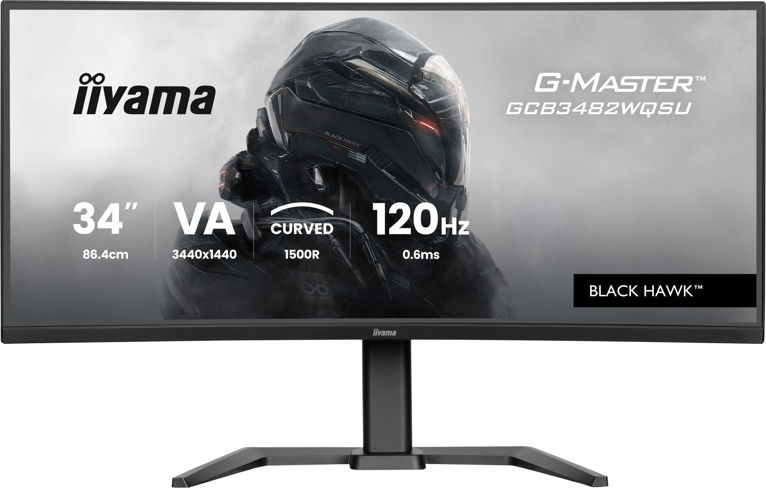 Monitor iiyama G-Master GCB3482WQSU-B1 Black Hawk