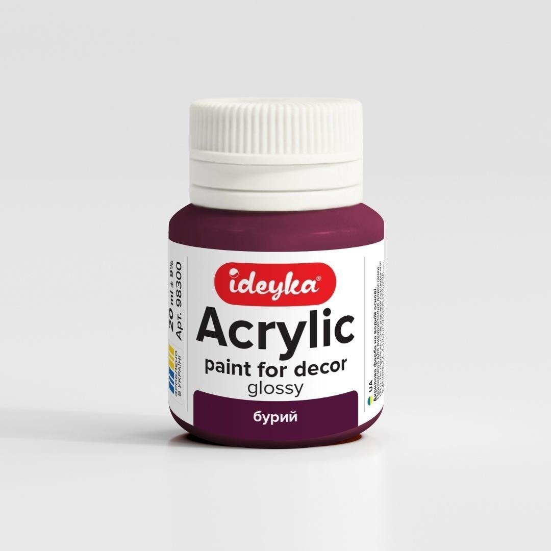 Farba akrylowa Brązowy 20 ml