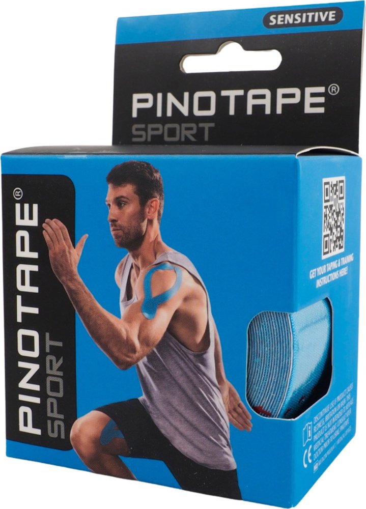 Taśma Pinotape Prosport Kinesiology 5 cm x 5 m niebieska 45171