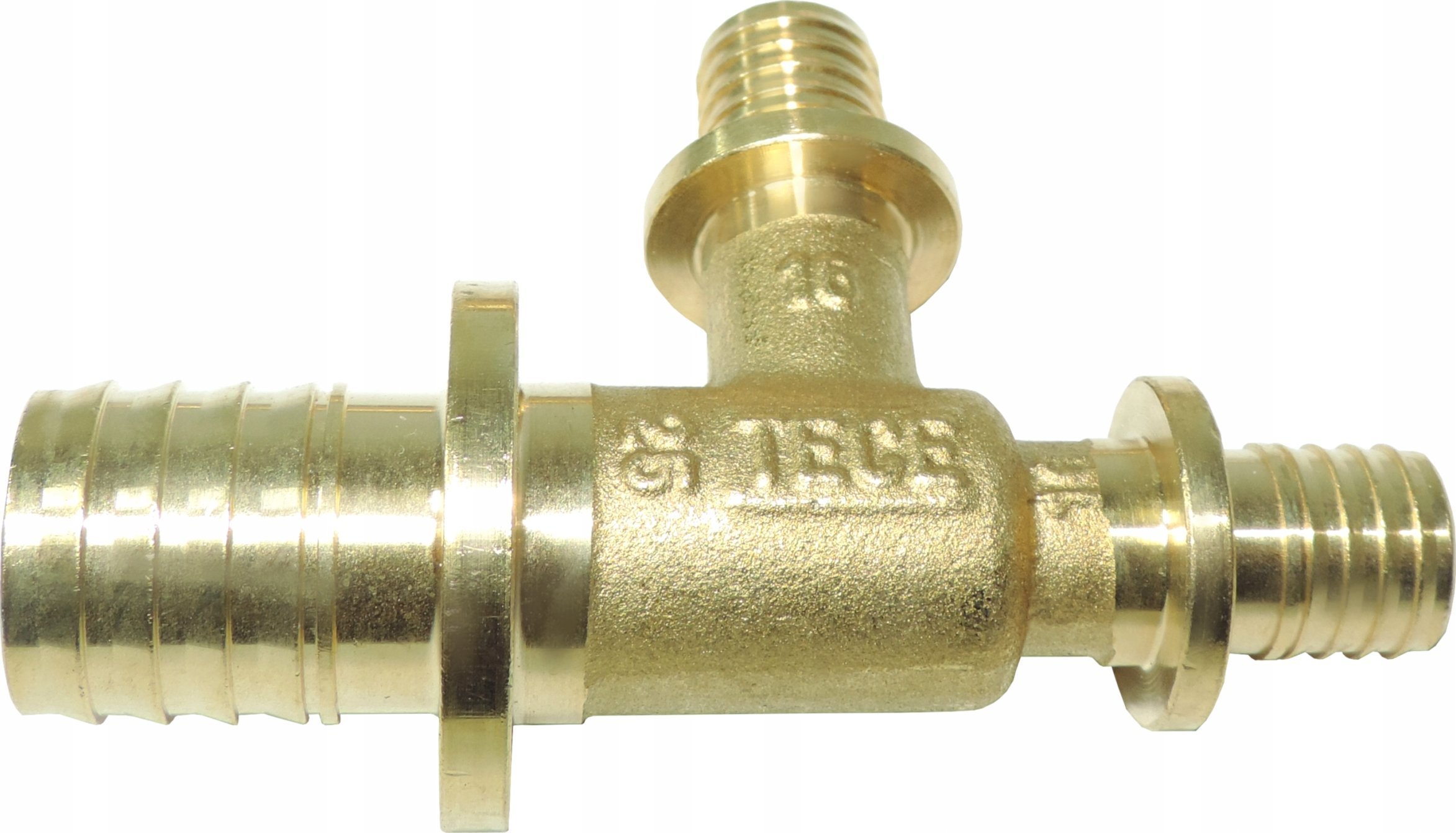 Tece Trójnik redukcyjny mosiężny 25 x 16 x 16mm (760516)