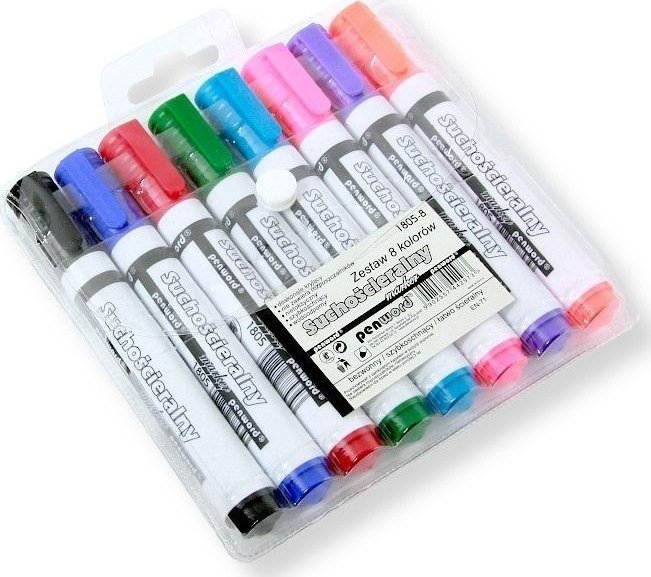 Springos Markery suchościeralne 8 kolorów
