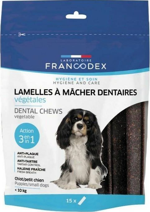 Francodex Francodex Paski Dental S 15szt 228g [FR179610]