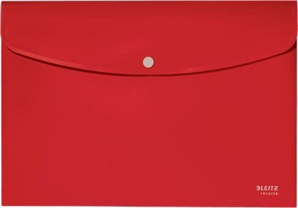 Leitz Teczka Wallet A4 PP czerwona recycle