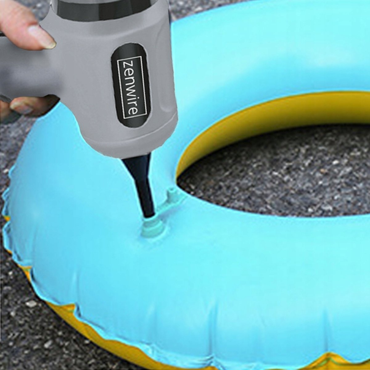 Odkurzacz Ręczny Samochodowy Bezprzewodowy 2w1 Dmuchawa Sprężone Powietrze Zenwire TwinAir L3