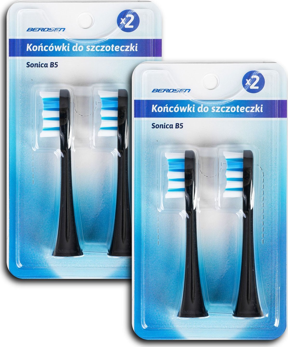 Końcówka Berdsen Końcówki do szczoteczki sonicznej B5 Berdsen 4 szt