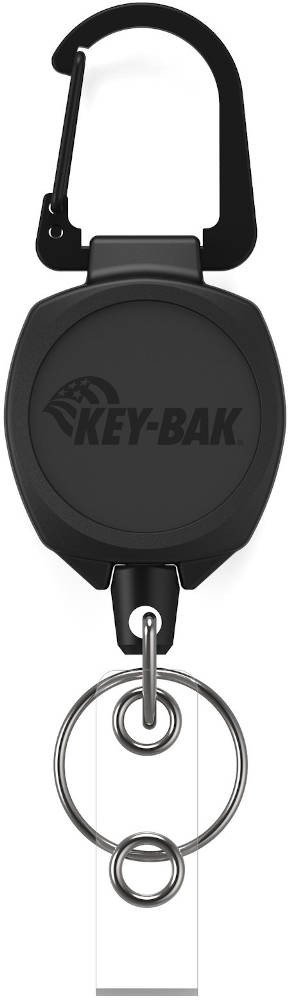 Retraktor KeyBak Sidekick Carabiner 24 Kevlar Blk
