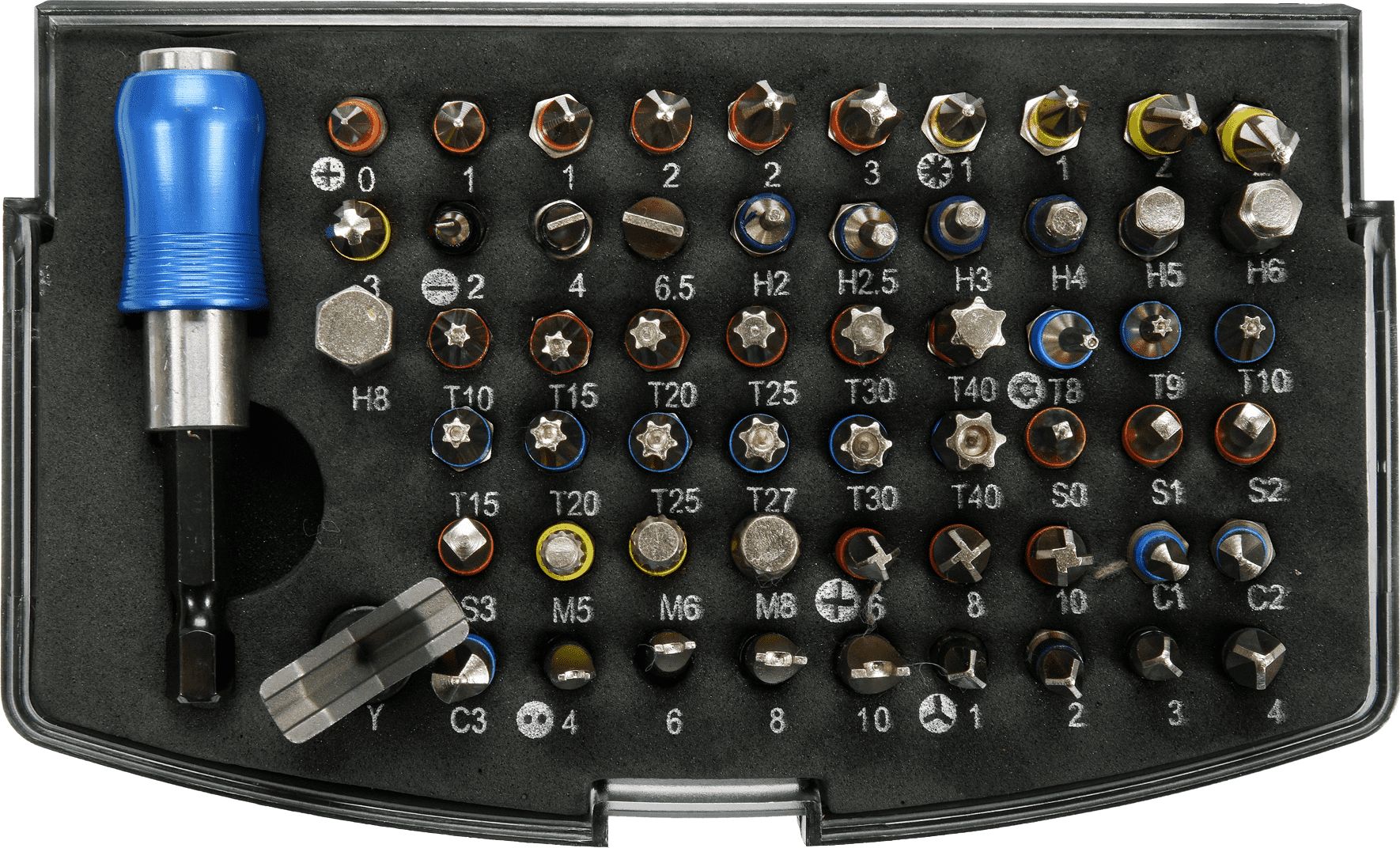 Yato zestaw końcówek 59 sztuk (YT-04624)