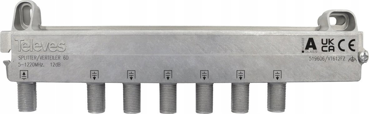 Televes Rozgałęźnik antenowy rtv 6-drożny 519606 TELEVES