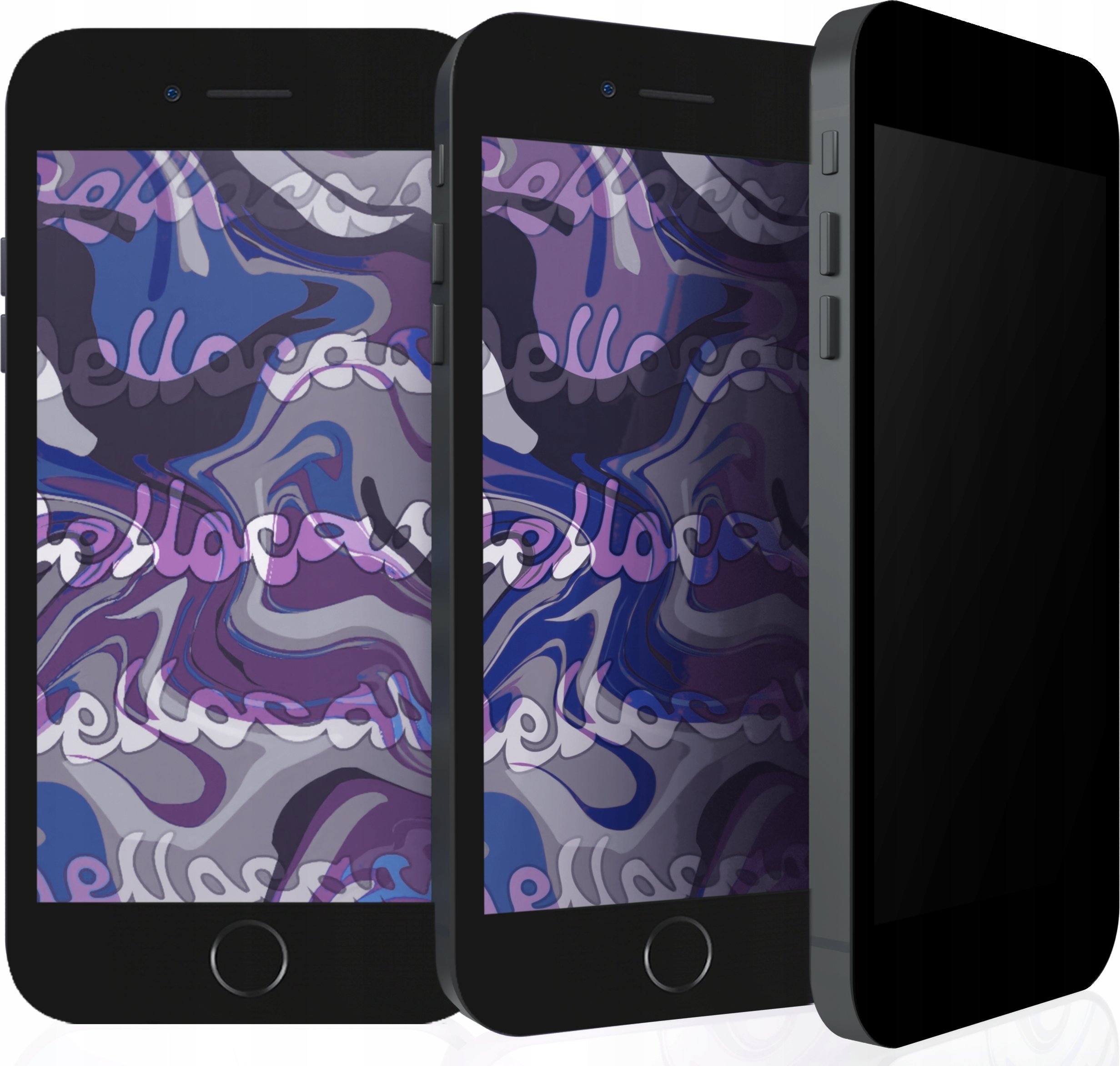 Hello Case Szkło Hartowane Do iPhone 7 / 8 / SE Antispy (Antyszpiegowskie, Ochronne)