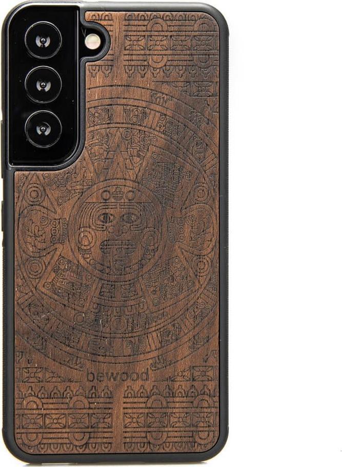 BeWood Drewniane Etui Samsung Galaxy S22 KALENDARZ AZTECKI ZIRICOTE